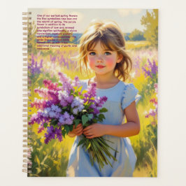 Agenda Calendario de Simbolismo de Lilas