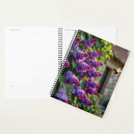 Agenda Calendario de Simbolismo de Lilas