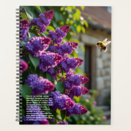 Agenda Calendario de Simbolismo de Lilas