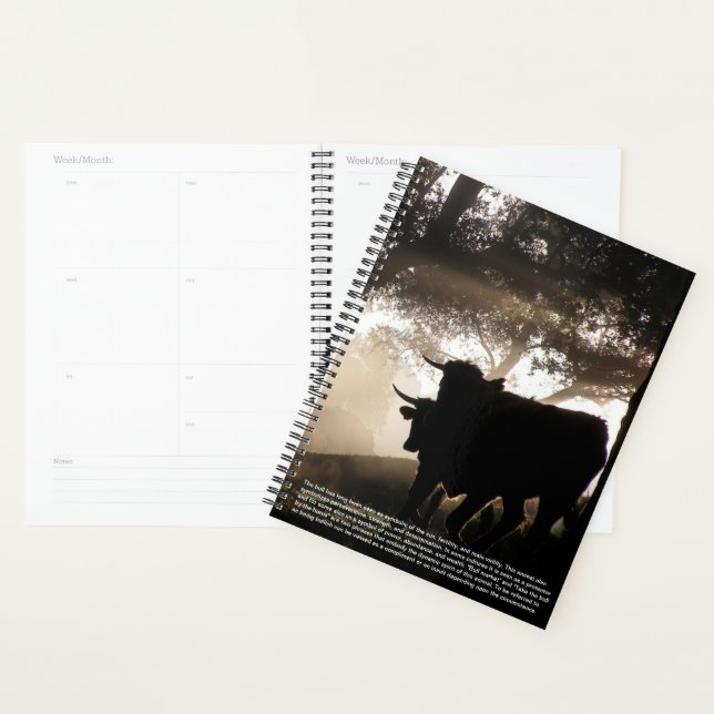 Agenda Calendario de simbolismo de toros (Demostración)
