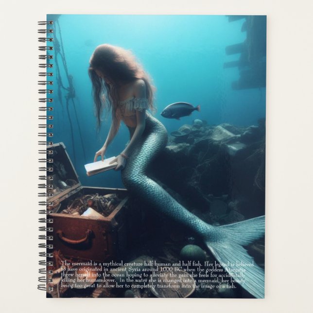 Agenda Calendario de Sirenas (Anverso)