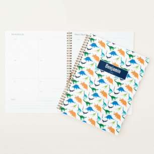 Agenda Calendario escolar personalizado del niño de los 