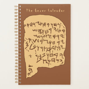 Agenda Calendario Gezer