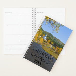 Agenda Calendario ortodoxo Diario Iglesia rusa Foto