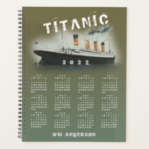 Agenda Calendario Titanic 2022