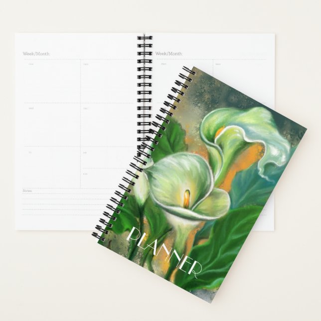 Agenda Calla Lilies Planner (Demostración)