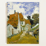 Agenda Calle Auvers-sur-Oise Vincent van Gogh<br><div class="desc">Calle de Auvers-sur-Oise. Vincent Willem van Gogh. Bonito paisaje de pueblo. Calle de un pequeño pueblo con casas de piedra bajo techos rojos. Hay árboles en el fondo. Las nubes cruzan el cielo azul. Reproducción de obras famosas de imágenes artísticas de dominio público.</div>