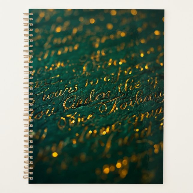 Agenda Calligraphy of the Unknown (Anverso)