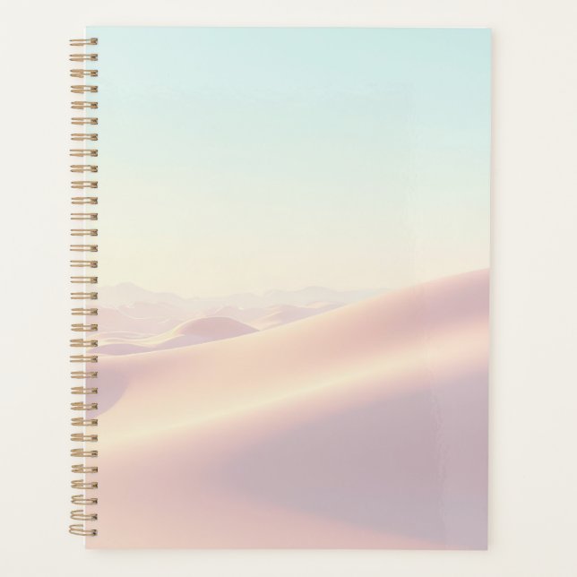 Agenda Calm light background with sand dunes (Anverso)