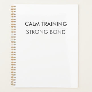 Agenda CALM TRAINING STRONG BOND – Minimal Dog Training