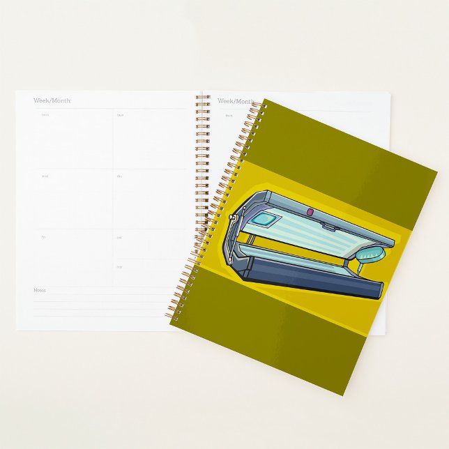 Agenda Cama de bronceado Spa Retro (Subido por el creador)