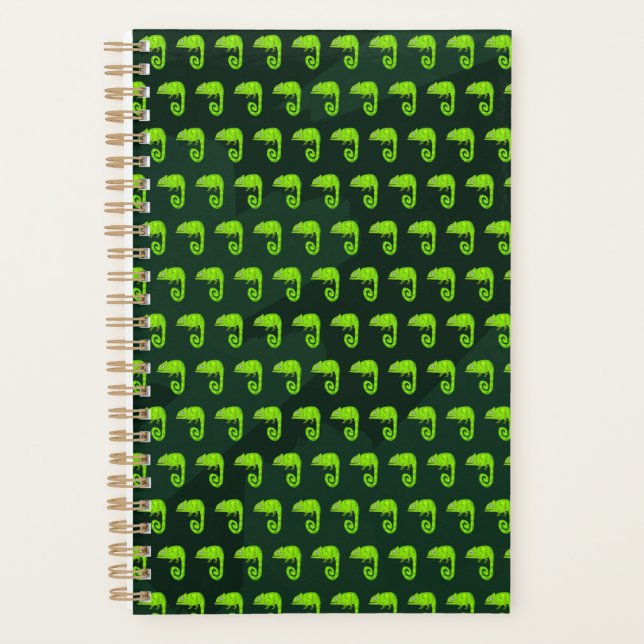 Agenda Camaleón lindo verde (Anverso)
