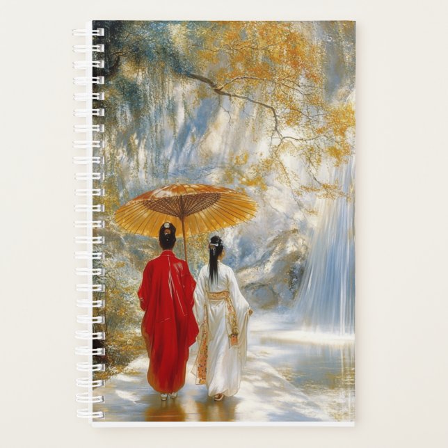 Agenda Caminando cerca de las cataratas (Anverso)