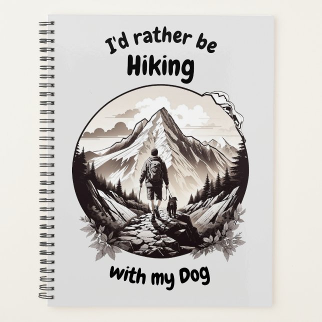 Agenda Caminando con mi perro (Anverso)