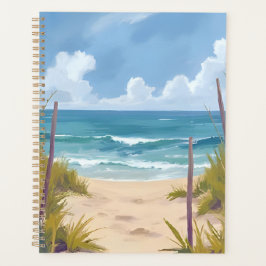 Agenda Camino de la Playa | Agua de Océano Pintura Coster