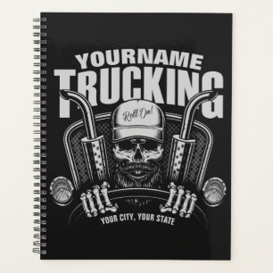 Agenda Camión de camionetas de cráneo personalizado camio