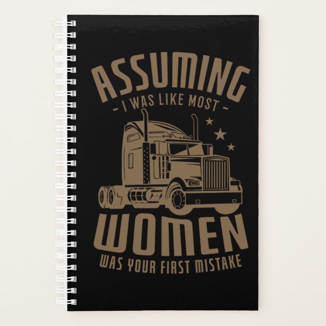 Agenda Camión para un conductor de camión (Anverso)