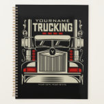 Agenda Camión personalizado 18 Camión RIG para ruedas<br><div class="desc">Personalizado 18 Wheeler Trucker Big Rig Semi Truck Trucking Company Diseño - Personalizar con su nombre y texto Personalizado!</div>