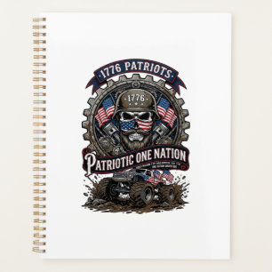 Agenda Camioneta Monstruo Patriótica 1776 Fuera de Carret