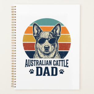 Agenda Camisa Vintage Atardecer Padre Perro Ganadero Aust