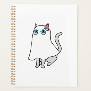 Agenda Camiseta clásica de gato fantasma_1