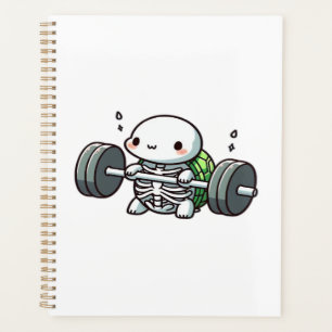 Agenda Camiseta clásica Deadlift Cute Turtle