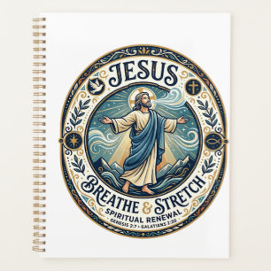 Agenda Camiseta de bienestar del movimiento suave de Jesú