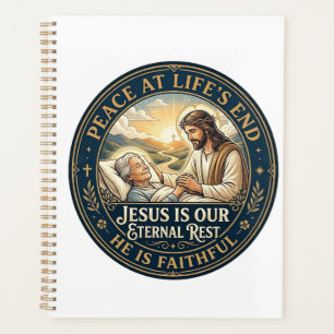 Agenda Camiseta de consuelo de Jesús Hospice fin de vida