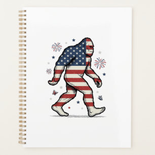 Agenda Camiseta de diseño de grabado vintage de Bigfoot p