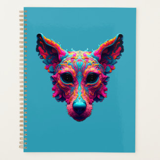 Agenda Camiseta de diseño de perro - Mejor amigo psicodél