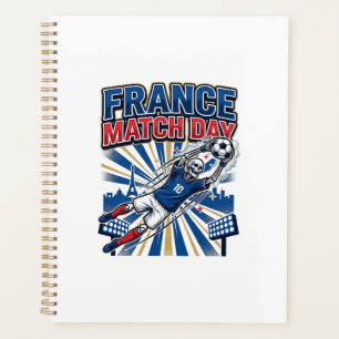 Agenda Camiseta de fan de alta energía de Francia Día de
