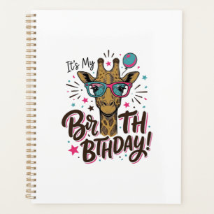 Agenda Camiseta de fiesta de cumpleaños con grabado vinta