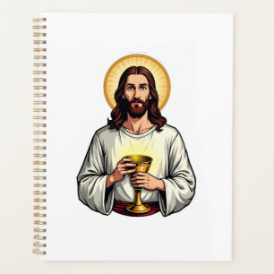 Agenda Camiseta de grabado vintage cresta de cáliz de Jes
