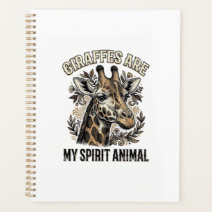 Agenda Camiseta de grabado vintage de animal espiritual d