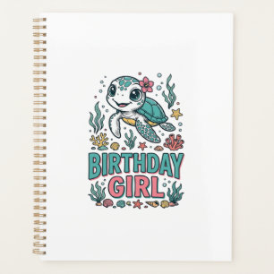 Agenda Camiseta de grabado vintage de tortuga marina de c