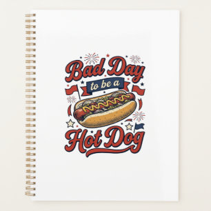 Agenda Camiseta Divertida de Comida Patriótica Vintage de