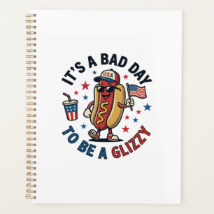 Agenda Camiseta divertida de grabado vintage de hot dog p