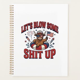 Agenda Camiseta Divertida de Vacas de las Tierras Altas P
