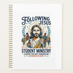 Agenda Camiseta estilo campamento juvenil Iglesia Jesús F