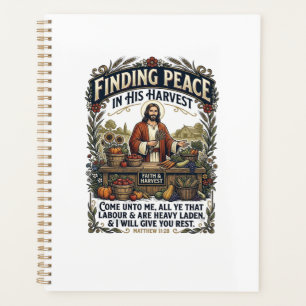 Agenda Camiseta gráfica de comida hecha a mano Jesus Farm