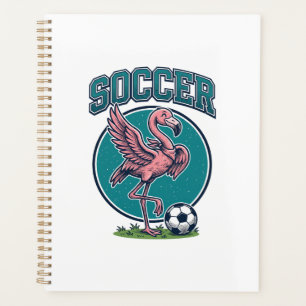Agenda Camiseta Gráfica de Jugador de Fútbol Flamingo Vin
