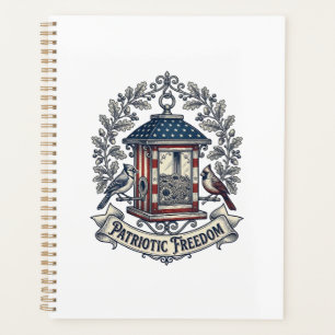 Agenda Camiseta gráfica vectorial de comedero de pájaros 