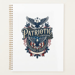 Agenda Camiseta gráfica vectorial de Navidad patriótica (