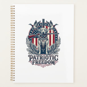 Agenda Camiseta gráfica vectorial de perro cazador de pat