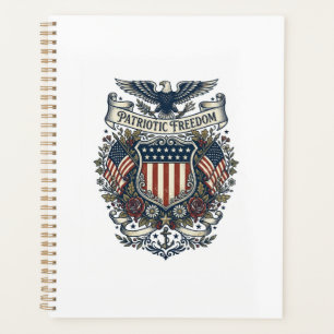 Agenda Camiseta gráfica vectorial patriótica Cottagecore 