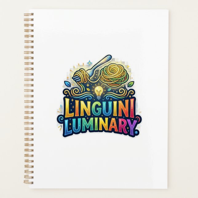 Agenda Camiseta Luminosa de Linguini (Anverso)