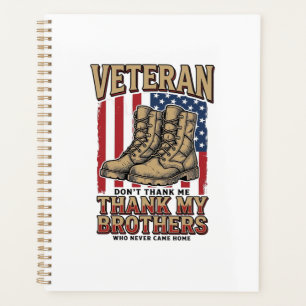 Agenda Camiseta Militar Vintage Veterano Gracias a Mis He