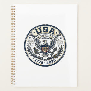 Agenda Camiseta USA 250 años de libertad águila vintage i