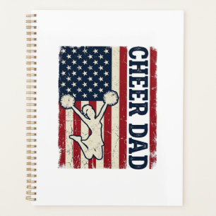 Agenda Camiseta Vector Patriótica de la Bandera Americana