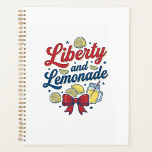 Agenda Camiseta Vectorial Patriótica de Limonada y Libert